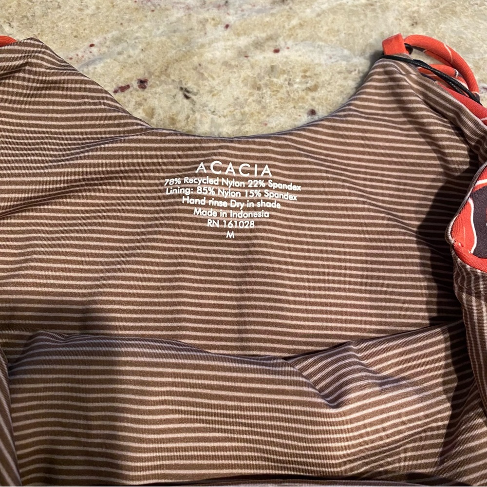 Acacia Hina Mid Pacific Medium one piece swimsuit - Picture 3 of 3